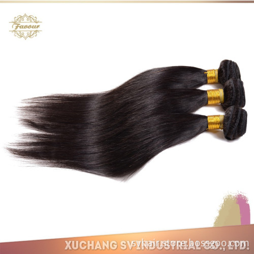 Non-processed and no shedding Natural Color Natural straight Brazillian Hair many lengths in stock